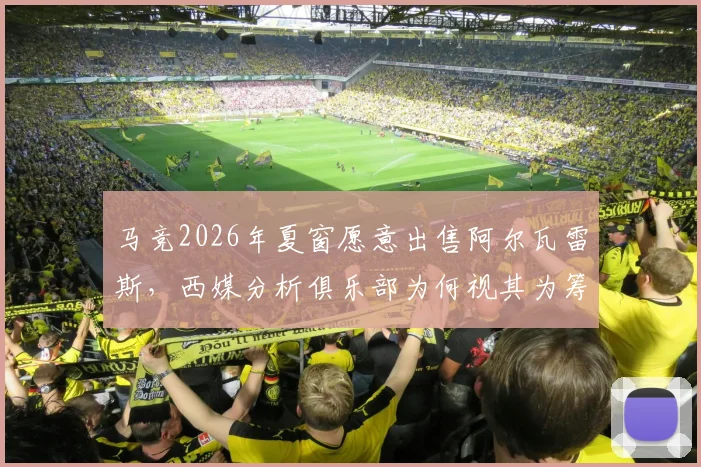 马竞2026年夏窗愿意出售阿尔瓦雷斯,西媒分析俱乐部为何视其为筹资良机